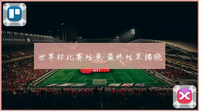 世界杯比赛结束 最终结果揭晓